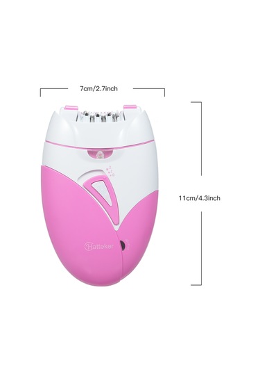 Yifomall Usb Şarjlı Elektrikli Tüy Çıkarıcı, İki Hızlı Ayar, Işıklı Fonksiyon, Kadın-erkek İçin Kemerli Teker Tasarımı, Pembe Çok Renkli