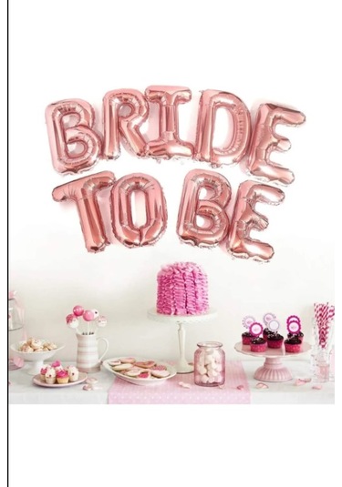 Harf Folyo Bride To Be Folyo Balon Bekarlığa Veda Balon Seti 16"