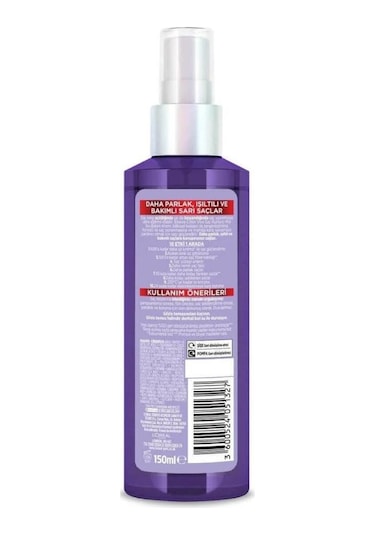 Elseve Color Vive Sarı Saç Bakım Spreyi 150 ML