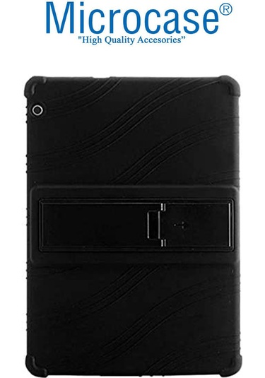 MediaPad Uyumlu T5 10.1'' 2in1 Set Standlı Silikon Kılıf + Klavye AL8107