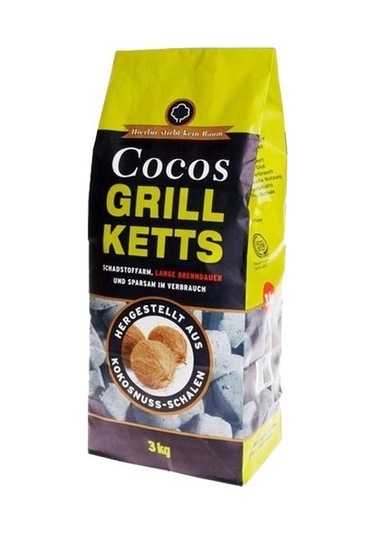 Feuer & Flamme Cocos Briket Mangal Kömürü 3 KG