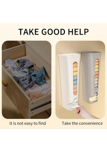 İç Çamaşırı Külot Çorap Depolama Organizatörler Duvara Monte Asılı Çeşitli Eşyalar Kapaklı Konteyner Mutfak Banyo Dolabı Depolama Rafı Beyaz