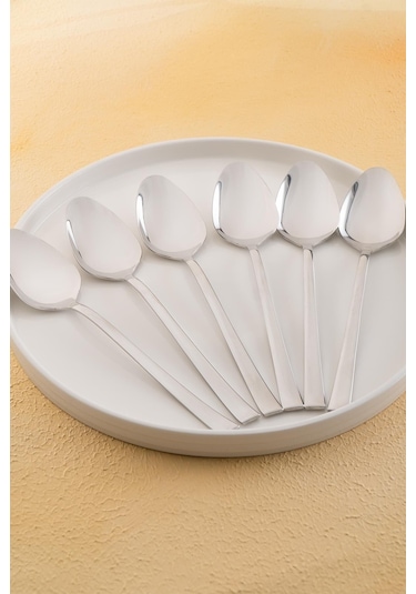 Karat Moon 6 Lı Çelik Yemek Kaşık Takımı Inox