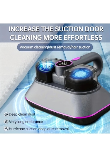 Honeybeeshop El Tipi Süper Güçlü Kablosuz Yatak Vakumu Tip B Usb Şarjlı Evcil Hayvan Tüyü Temizleyici