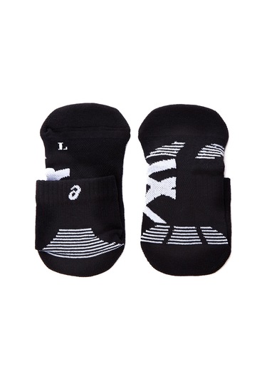 Asics 2PPK CUSHION RUN QUARTER SOCK Siyah Unisex Çorap 3013A800-001