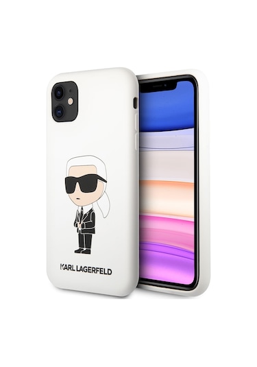 Apple Uyumlu iPhone 11  Kılıf Silikon Karl Dizayn Kapak