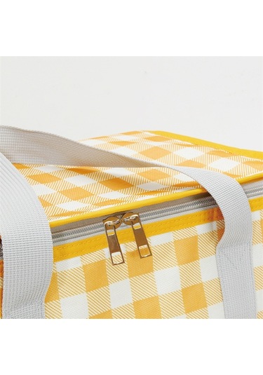 Açık Piknik Çantası Kalınlaşmış Alüminyum Film 600d Oxford Kumaş Yalıtım Yiyecek İçecek Saklama Çantası 001