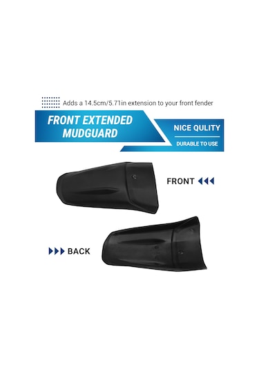 Nayomiglow Motosiklet Ön Çamurluk Genişletilmiş Çamurluk Sıçrama Koruması Bmw F900gs Adventure F 850 Gs 2018- F850gs Adv 2019- Siyah