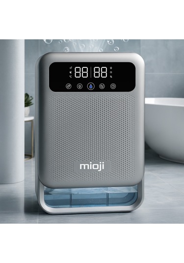 Mioji Mio 30nec Pro 3.8 Litre Çift Göstergeli Nem Alma Ve İyon Hava Temizleme Cihazı - Silver Gümüş