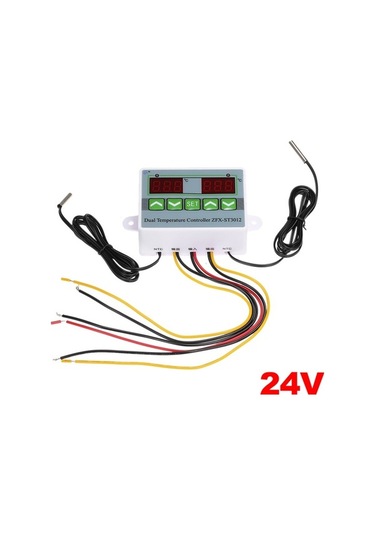 Novahub Mikrobilgisayar Akıllı Dijital Sıcaklık Kontrol Cihazı Zfx-st3012 24v/240w Termostat Anahtarı