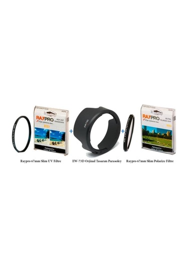 Raypro Filtre Seti 67 MM + EW-73D Parasoley