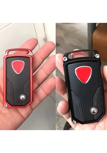 Gateesat Ducati Mts1200 Multistrada 1260 950 2010-2024 Motorcycle Cnc Anahtarlık Kılıfı Gri