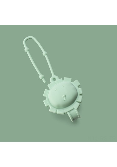 Reedark Yeşil Aslan Gelişmiş Versiyon: Silikon Diş Macunu Zinciri - Uyumlu Askı Oyuncak, Düşme Engeli, Taşınabilir Saklama, Çocuklar İçin Dayanıklı