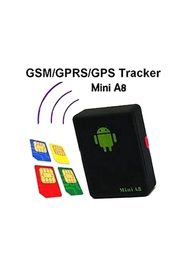 Anjiexun Sos Düğmeli Akıllı Mini A8 Gsm/gprs/lbs Bulucu