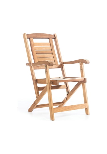 Rehome Pukka İroko Katlanabilir Sandalye Kahverengi