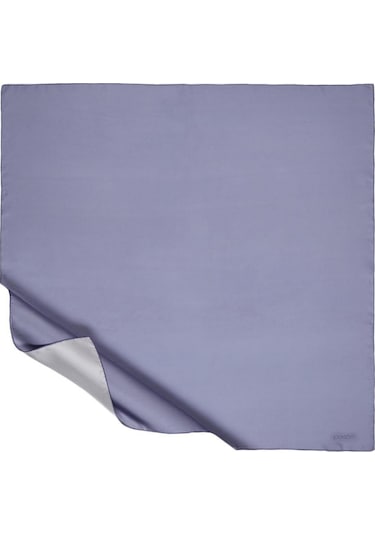 İpekevi Düz Twill İpek Eşarp - Metalik Mavi Metalik Mavi