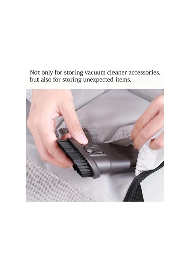 Fochsia Black 1 Adet Elektrikli Süpürge Aksesuar Saklama Çantası Asmalı Saklama Çantası