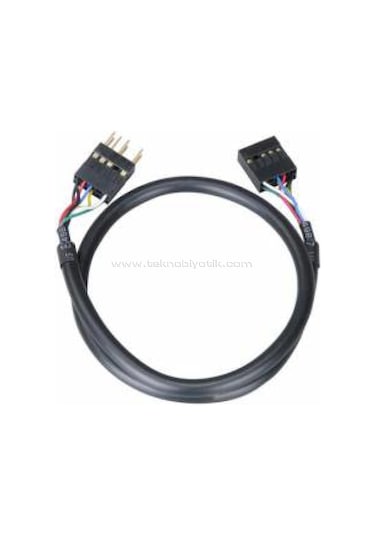 Akasa Kasa Içi Ön Panel Hd Audio Ses Uzatma Kablosu Ac97 Ak-E