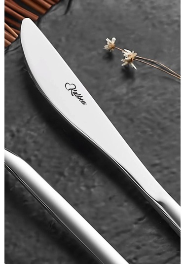 Avcı 1063 Amore Klasik Çatal Bıçak Kaşık Takımı 36 Parça Gri