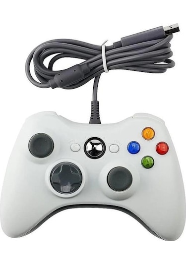 Torima Xbox 360/pc Uyumlu Kablolu Joystick Gamepad Controller