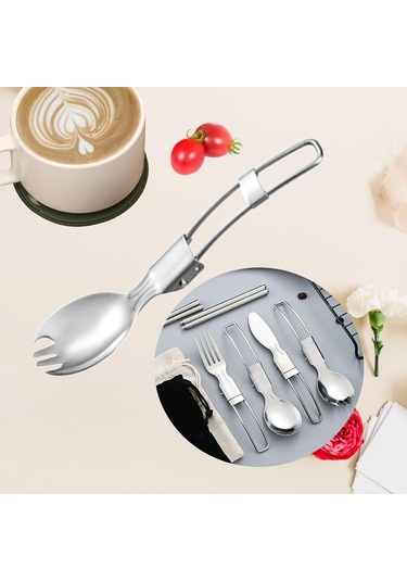 Homyl Açık Katlanır Sofra Takımları Salata-kaşığı Salata Kaşığı
