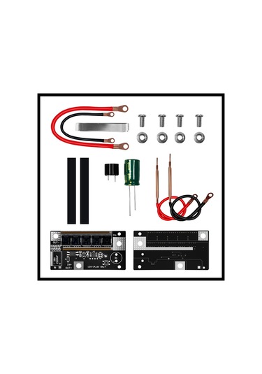 Kangvka 12v Taşınabilir Pcb Devre Kartı Nikel Levha Kaynak Cihazı - Lityum Pil 18650/26650/32650 Uyumlu 90-150a Akım