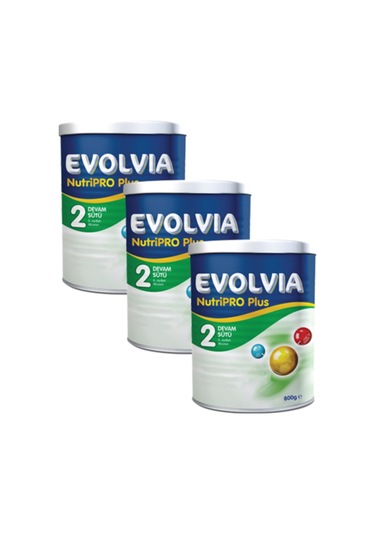 Evolvia Nutripro Plus 2 Devam Sütü 800 G 3 Adet