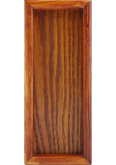 Servis Tepsisi, Dikdörtgen Ahşap Çay Tepsisi Otel Ev Mutfak Tepsileri Atıştırmalık Tepsisi Kahvaltı Tepsisi Gıda Saklama Kabı 20 8cm