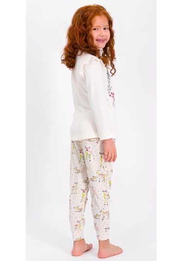 Rolypoly Gazelle Vanilya Kız Çocuk Pijama Takımı Çok Renkli