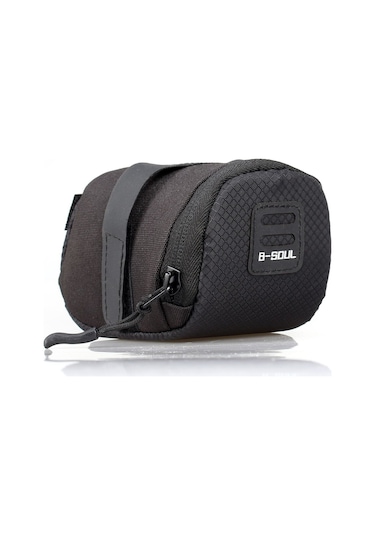 Maiyame Dayanıklı Ve Su Geçirmez Bisiklet Sele Çantası - Büyük Kapasiteli, Hafif, Tüm Bisikletler İçin Uygun, Siyah Siyah