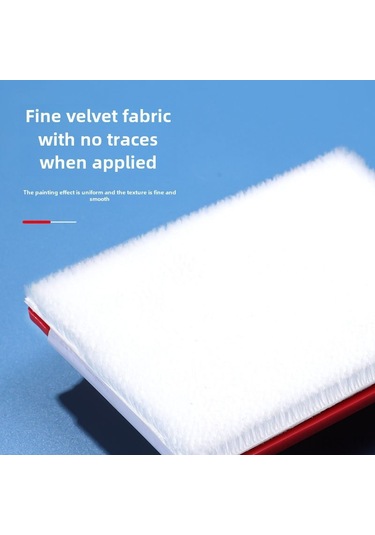 Reedark El Tipi Lateks Boya Kenar Düzeltici Seti - 3'lü Paket, Köşe Ve Kenar İçin植绒sponge Fırça, Hassas Düzenleme Aracı