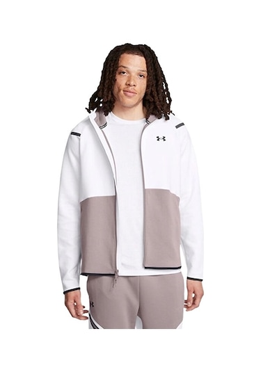 Under Armour Ua Unstoppable Flc Erkek Günlük Polar Ceket 1389352-015 Beyaz 1389352-015 Beyaz
