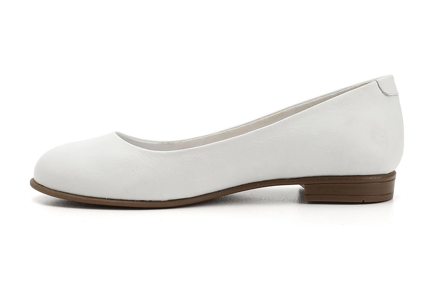 Gönderi R Kadın Beyaz Hakiki Deri Babet Gdza13424164 Beyaz