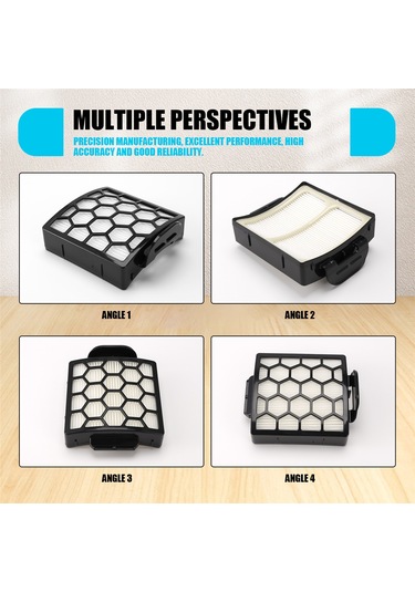 Sointeresting Shark Zu60 Nv251 Nv255 Dikey Elektrikli Süpürge Aksesuarları Parçaları 1238ft60 Ve 1239ft60 İçin Yedek Vakum Filtreleri