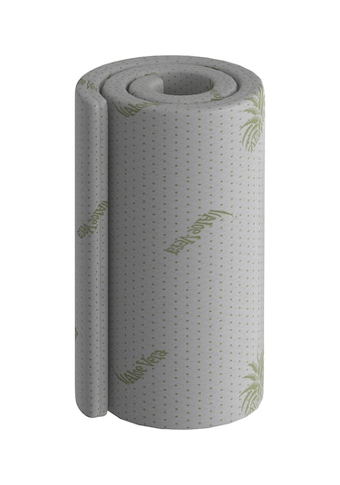 Aloevera Yatak Pedi,kuş Tüy Süngerli Full Ortopedik 100x200 Cm