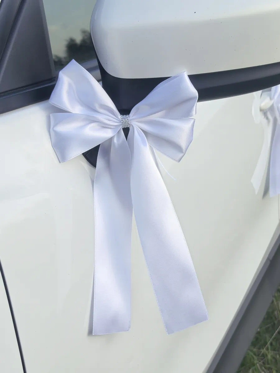 Natalhand Düğün Süslemeleri Araba Kolçakları Ve Aynaları İçin Kurdeleler 375008243