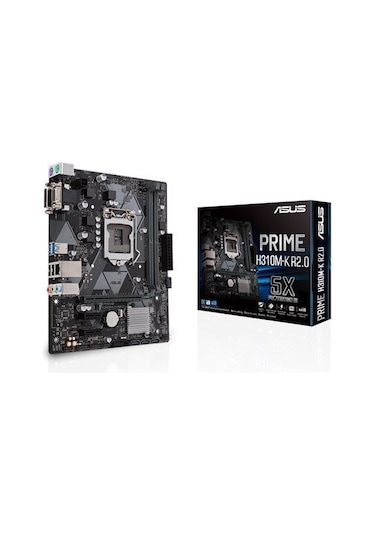 Asus Prime H310M-K R2.0 Intel H310 2666 MHz DDR4 Soket 1151 mATX Anakart