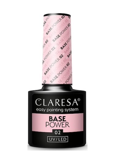 Claresa Renkli Power Base Coat Nude Pembe 02 - 5g