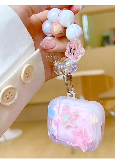 Cronax Airpods Uyumlu 2 İçin Silikon Kılıf Anahtarlıklı 260867643 Pembe