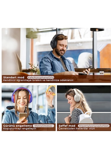 Haylou S35 Bluetooth 5.2 Kulak Üstü Kulaklık