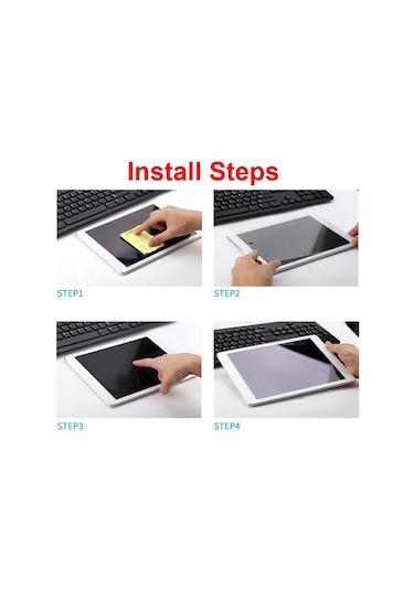 Apple Uyumlu iPad 7.Nesil 10.2 Tablet Nano Ekran Koruyucu Tablet Kalemi