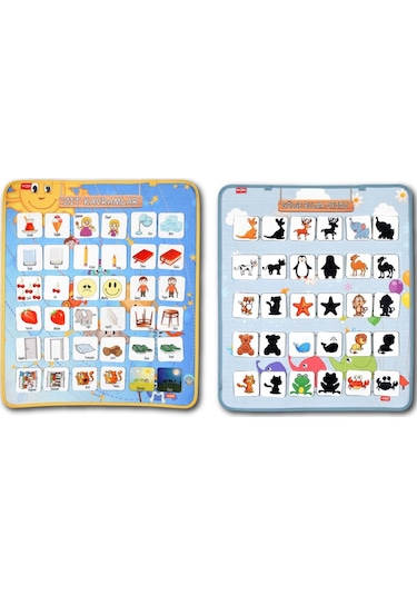 2 Set - 72 Parça Tox Zıt Kavramlar ve Gölge Eşleştirme Keçe Cırtl