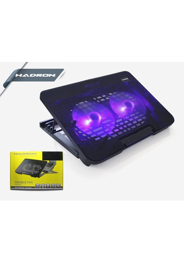 Hadron Hd2007/20 Notebook Soğutucu Ledli 2 Fanlı
