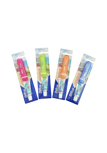 Difaş Seyahat Seti Diş Macunu 15 ML + Katlanır Diş Fırçası Medium