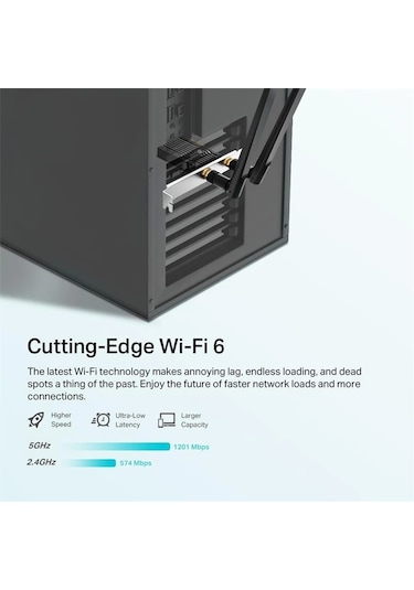 Tp-lnk Archer Tx20e Ax1800 Wı-fı 6 Bluetooth 5.2 Pcıe Adaptor