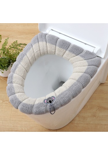 Kalınlaştırılmış Kulplu Klozet Kapağı - Beyaz