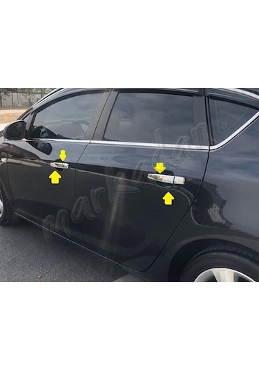 Woc Chrome Opel Astra J Krom Kapı Kolu 2009-2016 4 Kapı Paslanmaz