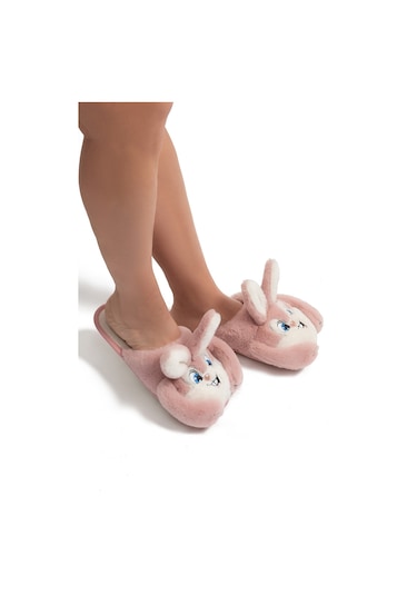 Twigy Bunny Kadın Hayvanlı Ev Terliği Pembe 37/41 PEMBE Twigy Bunny Kadın Hayvanlı Ev Terliği Pembe 37/41 PEMBE