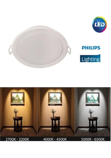 Philips Essential 10W Led Panel Beyaz 6500K(312040119)