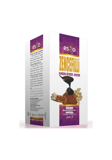 Esila Zencefilli Karışık Bitkisel Kış Macun 420 G